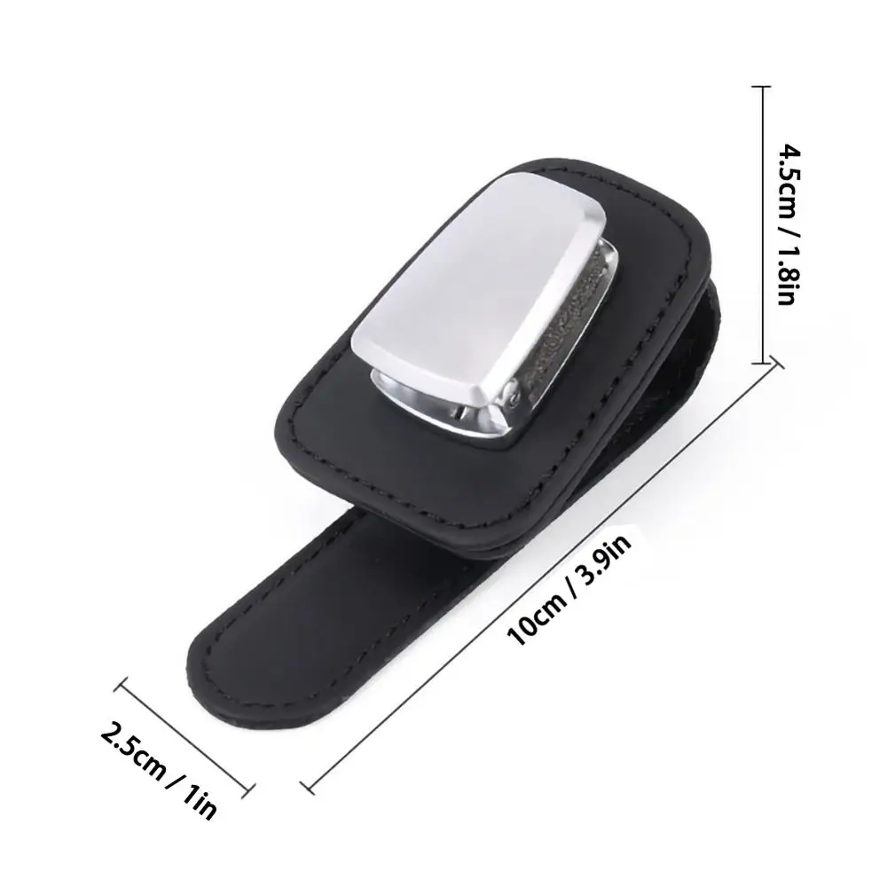 Автомобильный солнцезащитный козырек зажим для очков многофункциональный