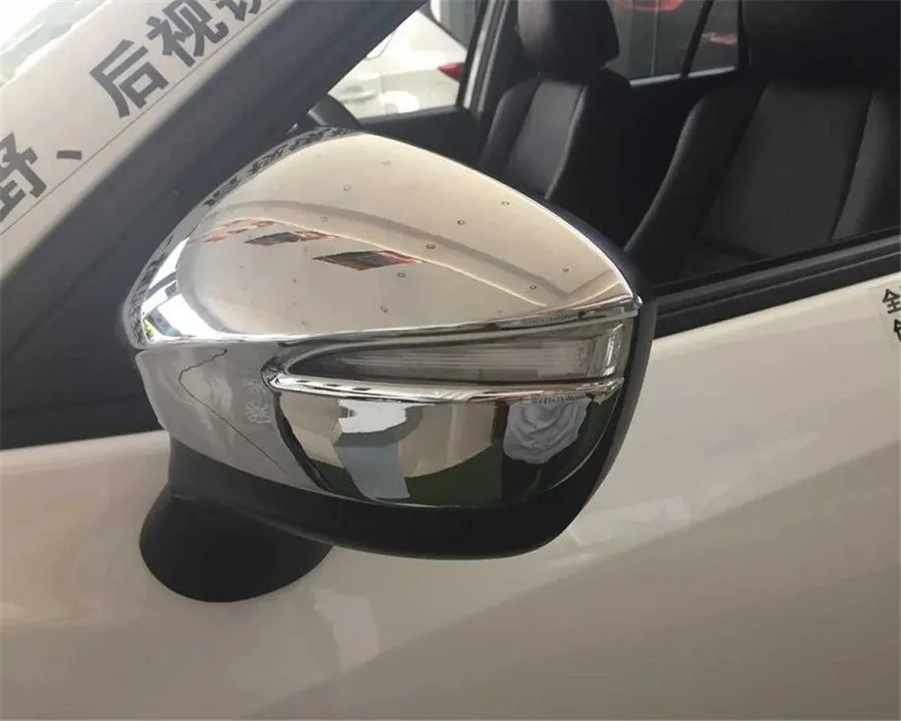 Для Mazda CX 5 CX5 2013 2014 2015 2016 ABS хромированный пластиковый боковой Чехол для заднего