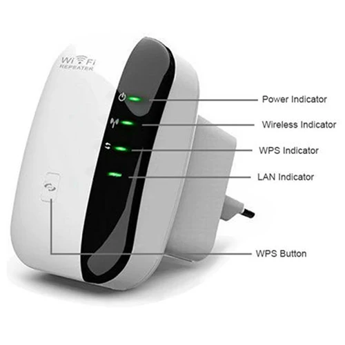 Беспроводной Wi-Fi репитер 300 Мбит/с | Компьютеры и офис