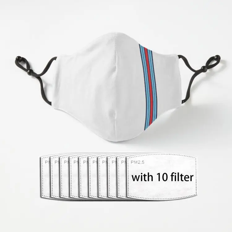 

Martini Автомобильная полоса Новая Пылезащитная Акварельная маска для лица из Дюссельдорфа модная ткань маска для рта для взрослых с фильтрам...