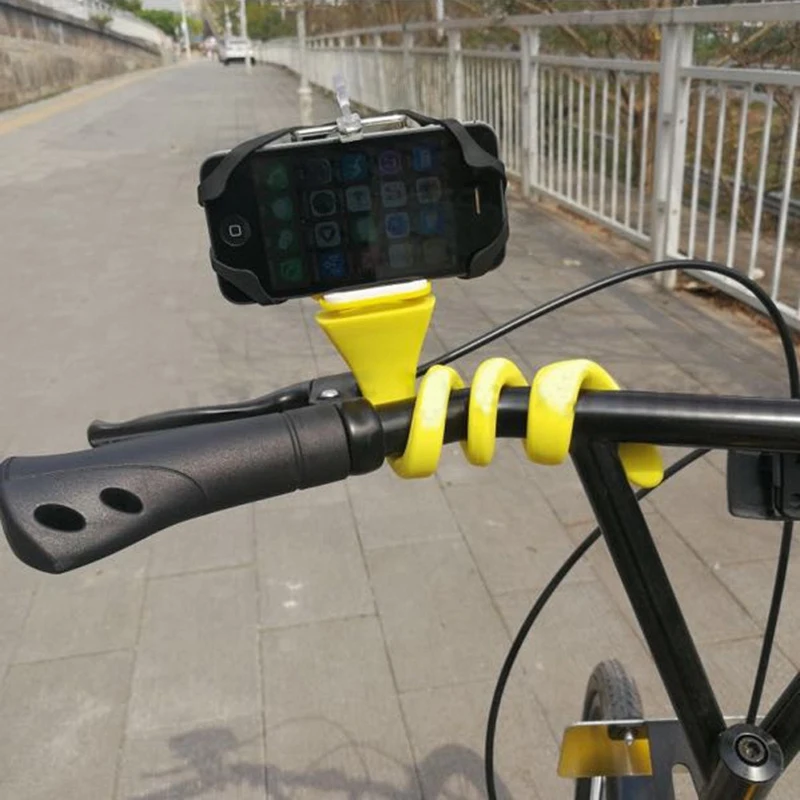 Flexible Selfie Stick Monopod Tripod Holder for IPhone Camera Phone Car Bicycle Universal | Электроника