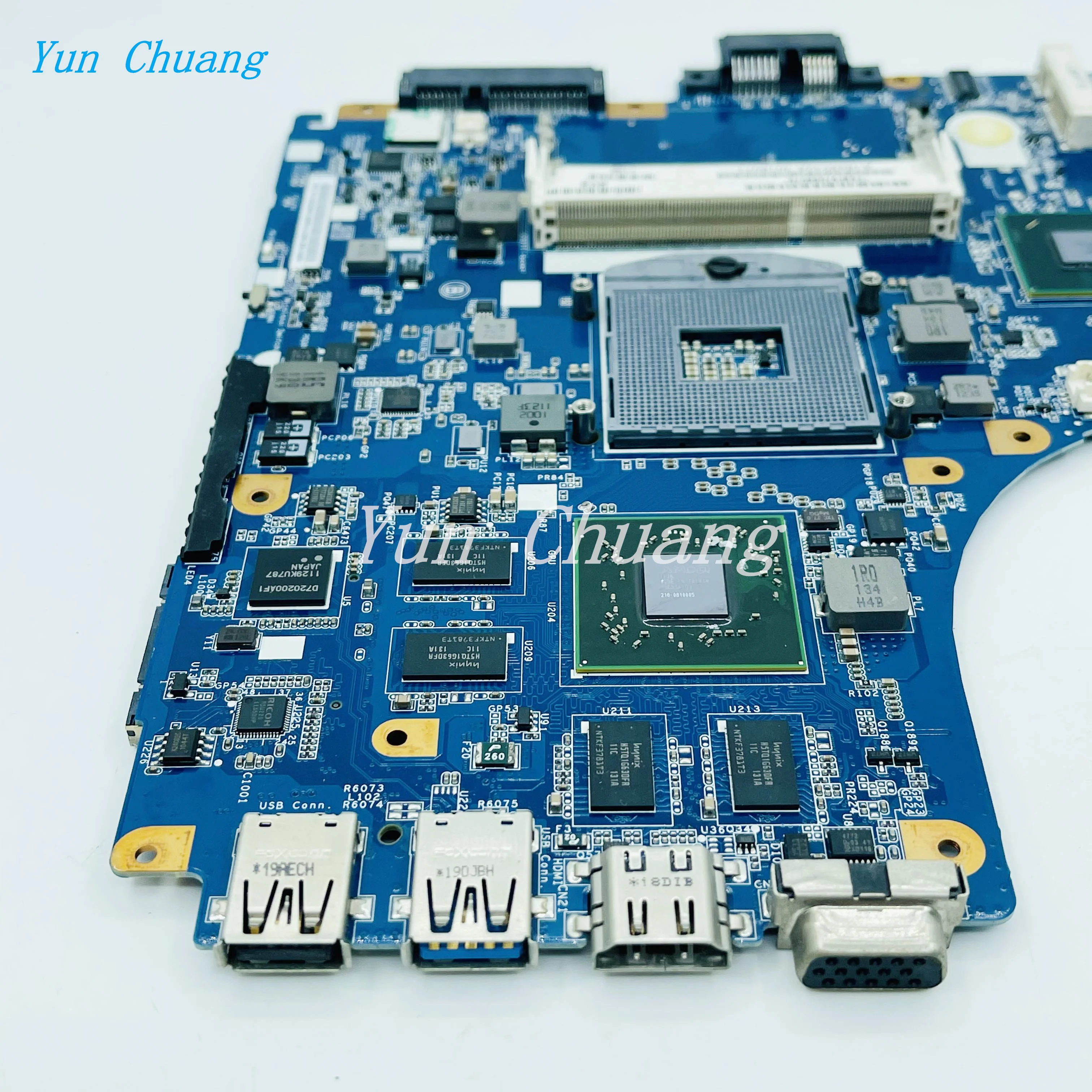 MBX-239 V061 материнская плата для ноутбука SONY Vaio PCG-61711W VPCCA A1848532A 1P-0113201-8011 REV: 1 HD6700M GPU DDR3 |