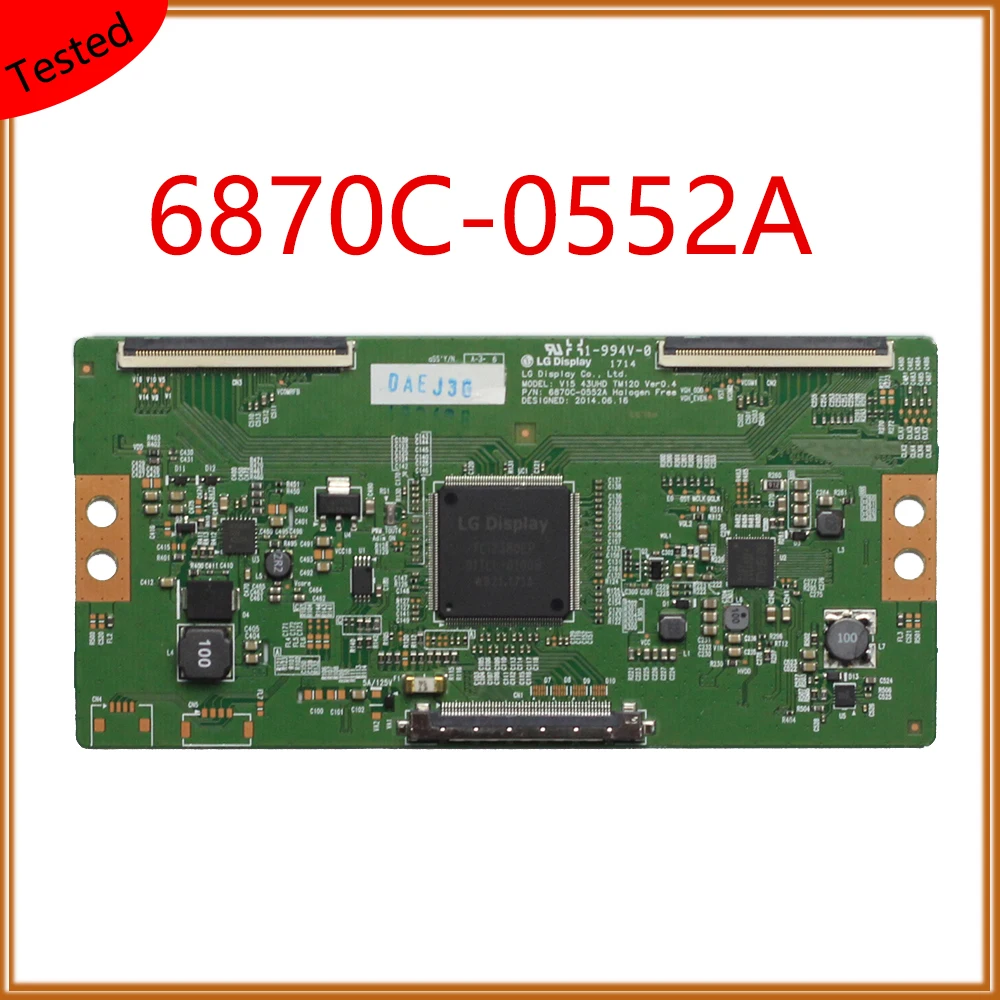 6870C-0552A T CON Bord Ausrüstung Für Business Placa TV LG 6870C 0552A Platte Display Karte Für TV Tcom Original Logic bord