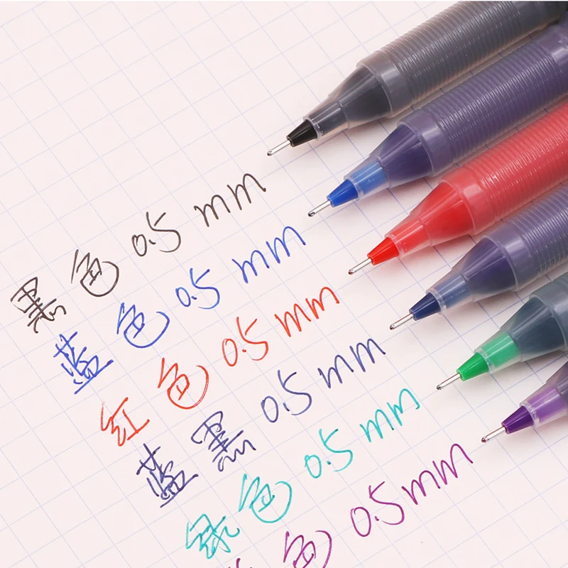 12 шт./корт. Японская летная фотогелевая ручка 0 5 мм гладкие чернила фоторучки
