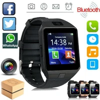 digital touch screen smart watch dz09 bracelet camera bluetooth wristwatch sim card smartwatch support ios android phones