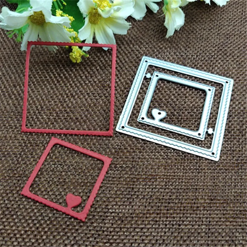 Металлические режущие штампы для скрапбукинга 2 шт.|Вырубные штампы| |