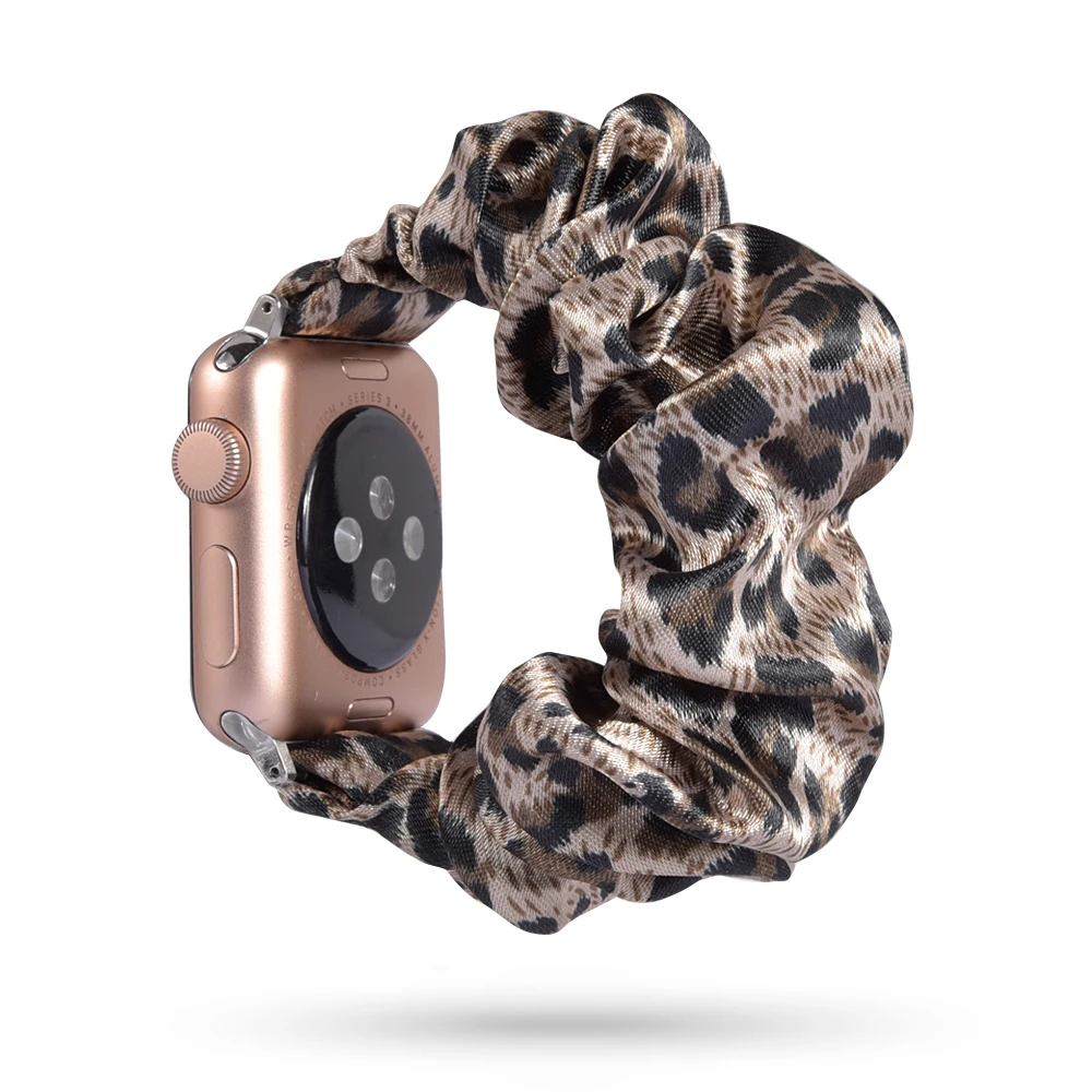 Растягивающийся эластичный ремешок для часов Apple Watch 38 мм/40 мм 42 мм/44 мм Повседневный женский браслет для девочек для iwatch - Цвет ремешка: 65