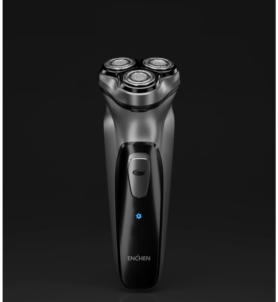Original XIAOMI face shaver Enchen BlackStone 3D Electric Shaver, Men Washable Type-C USB Rechargeable Shaving Beard Machine