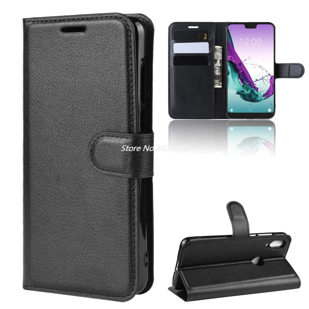 Чехол для телефона Doogee Y8 N10 откидная задняя крышка из искусственной кожи