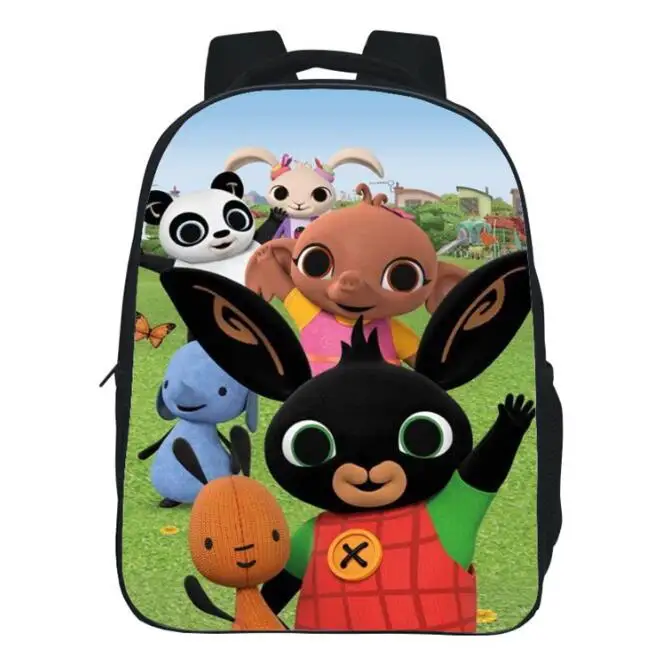 

2021 Portable Children Schoolbag For Girls Kindergarten Kids Bag Animal Style School Bag Cute Rabbit Plush Drawstring Backpack