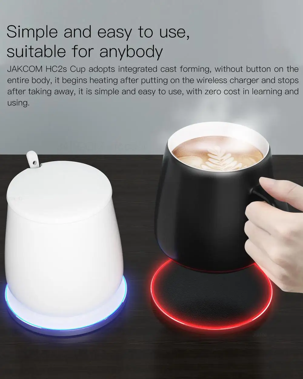 Copo de Aquecimento sem Fio para Homem Rápido tipo c Suporte do Telefone Jakcom Conjunto Mulher Gadgets Carregador Móvel Acessórios Hc2s 10 High Quality Telefonia e Comunicação
