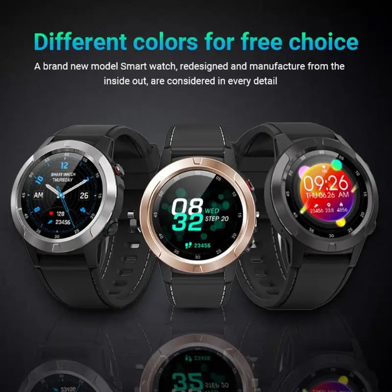 

M4S GPS Smartwatch IP67 Waterproof Capacitance Full Circle Screen Operation Activity Fitness Tracker Heart Rate Monitor