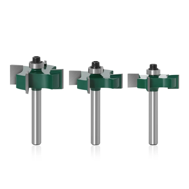 

3 шт., Т-образная фреза для работ по дереву