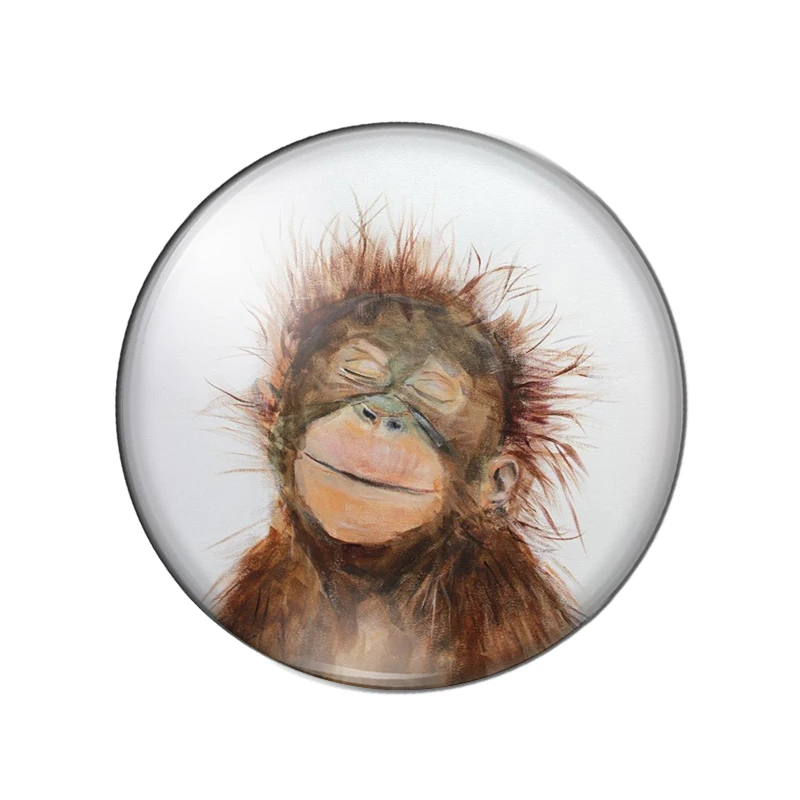 В виде симпатичной обезьянки нижнее белье изящный и живым счастливым 12 мм/18 мм/20