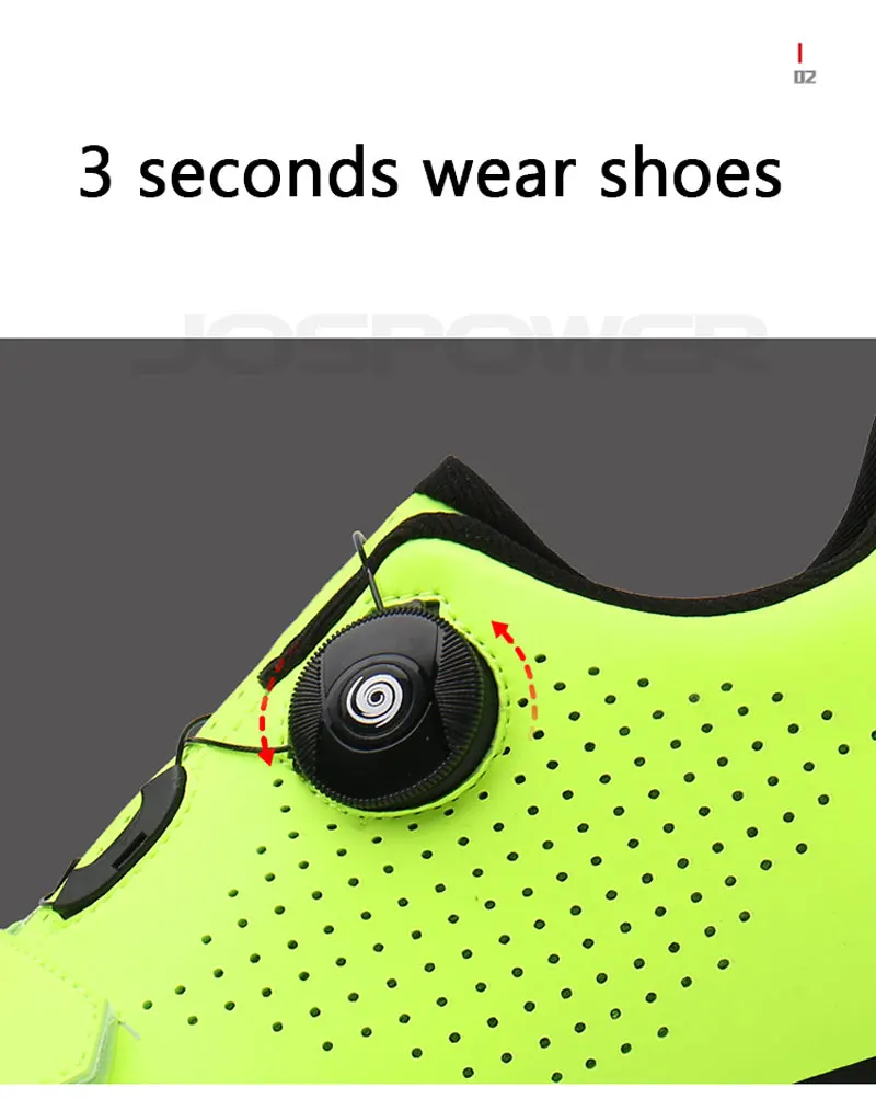 Обувь для велоспорта самоблокирующаяся Ультралегкая вентиляционная