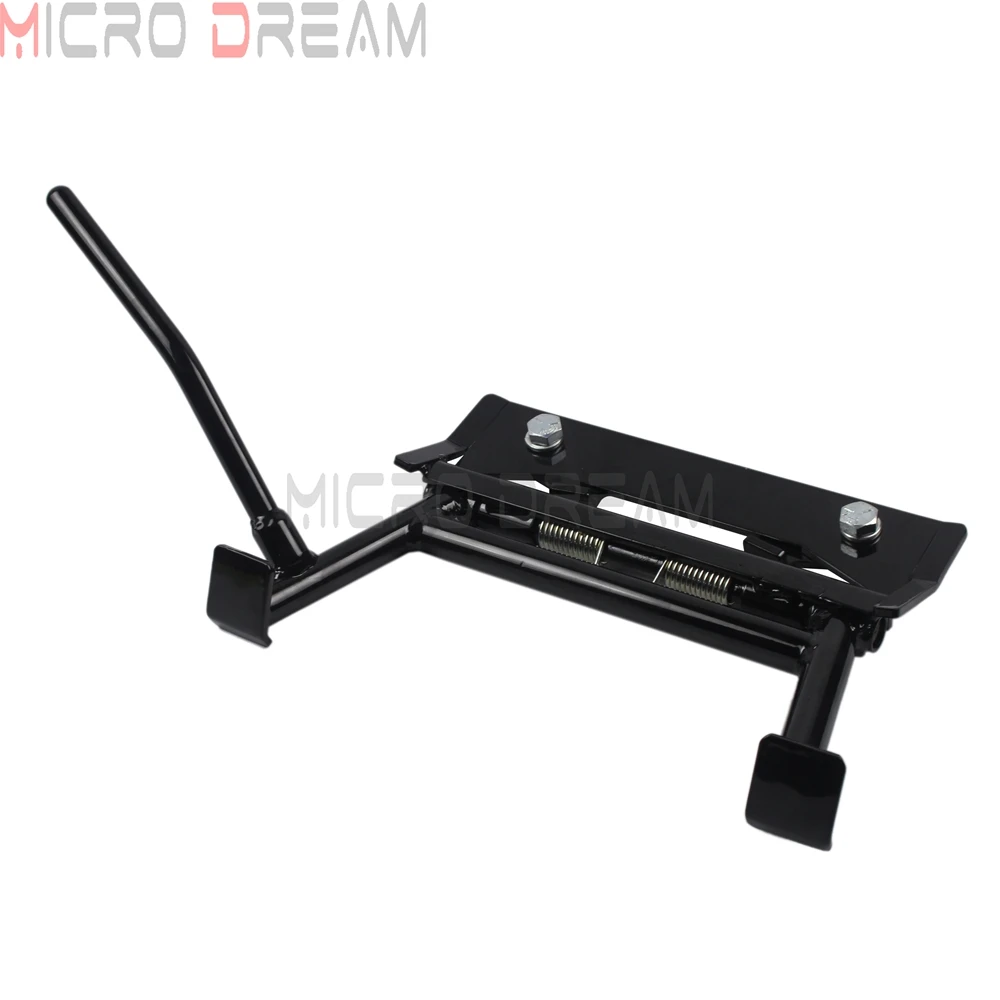 Черная стальная Центральная стойка для мотоцикла Harley Touring Electra Glide Road King FLHTS FLHR FLT