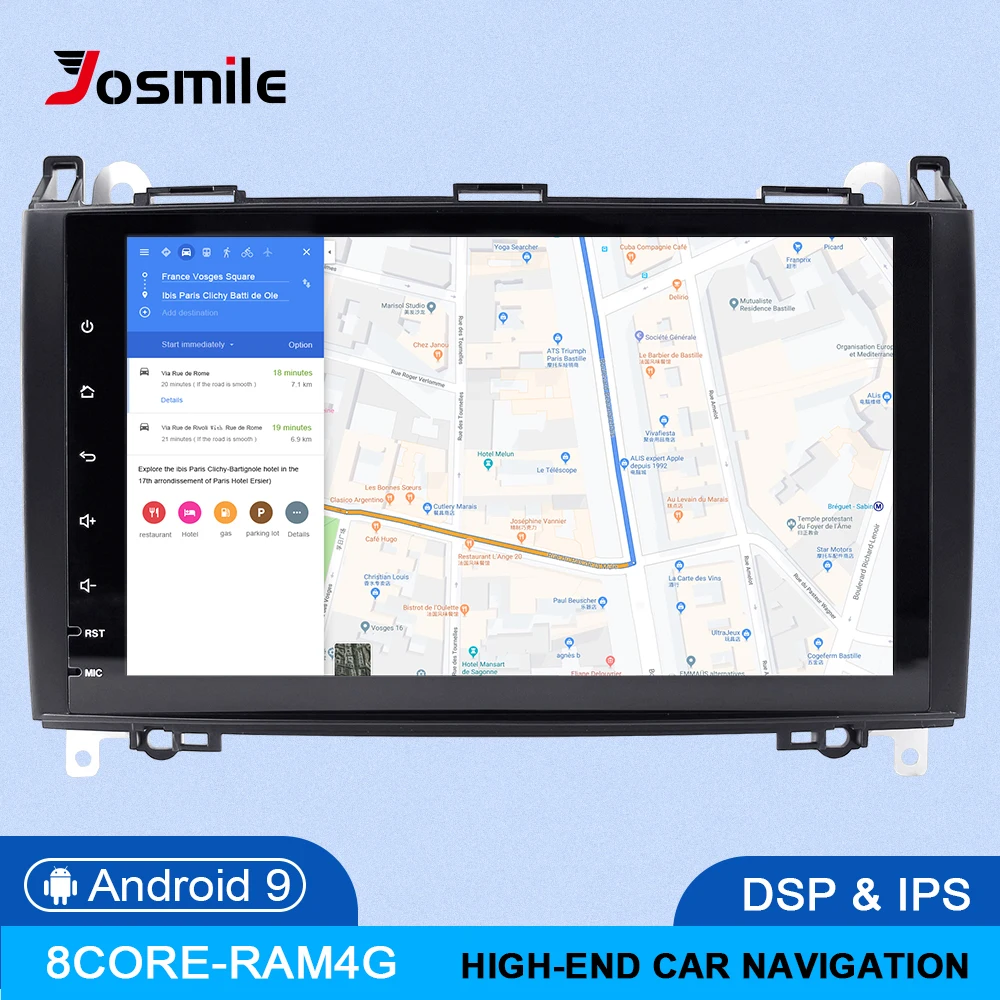 DSP 2 din автомагнитола gps головное устройство для Mercedes Sprinter W906 Benz B200 A B класс W169 W245 Viano Vito W639 Multimeida навигация