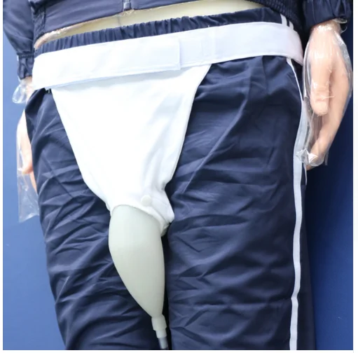 Силиконовые Для мужчин катетеры мочи пожилых атрофия постельные принадлежности