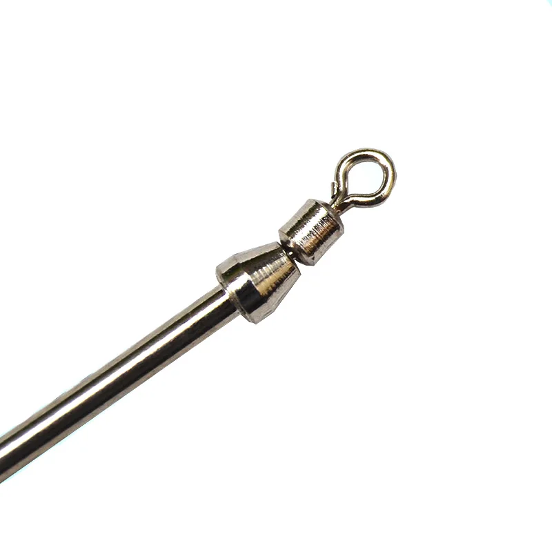 20 штук нержавеющая сталь рыболовная леска соединитель крючок свинцовое сиденье