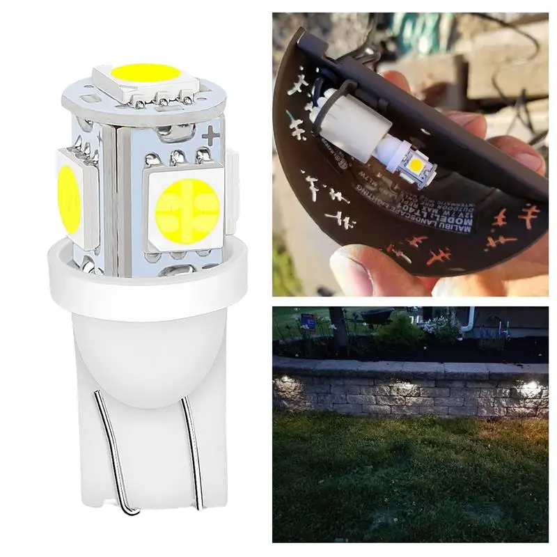 Автомобильный светодиодный светильник для T10 высокая яркость дисплей ширина