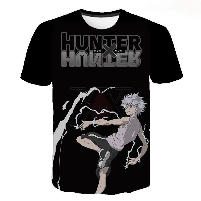 

Fashion Hunter X Hunter 3D Print T-shirt Harajuku Style Men Women Children Casual Short Sleeve Boy Girl Kids Casual Streetwear