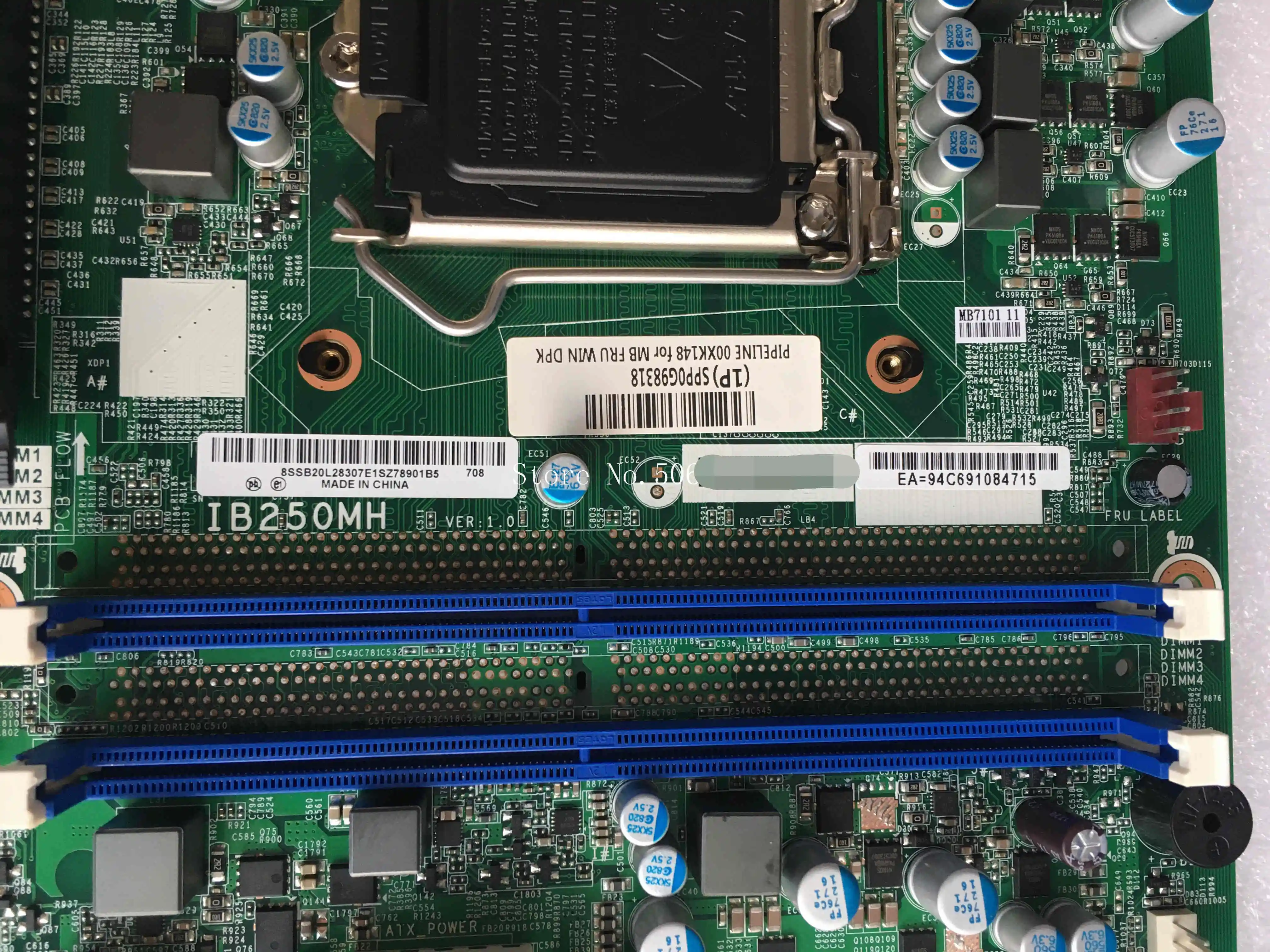 

100% working for Lenovo B250 IB250MH 00XK148 Qitian M410 M415 M910T M4900V motherboard
