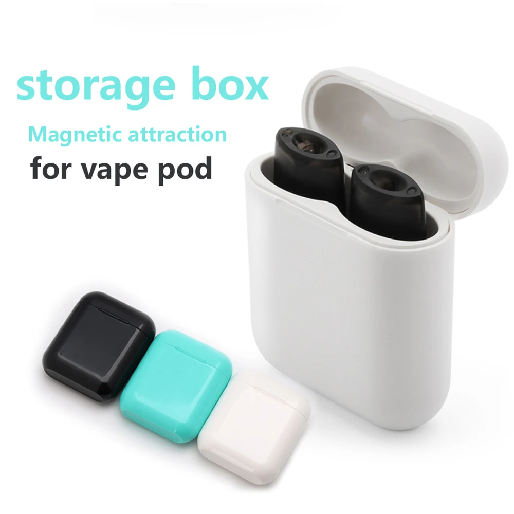 

10pcs/lot lovekeke Magnetic attraction storage box vape pod Case for relx 1 infinity caliburn g juul pod