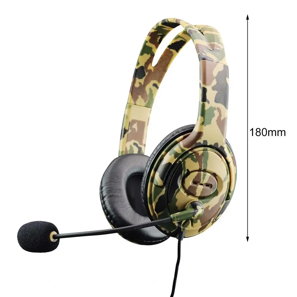 

Aygo 3.5mm Plug Headphone Excellent Sound Quality Comfortable Wear Ergonomic Gaming Stereo Head-mounted Headset For PS4 XBOX