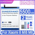 Аккумулятор GUKEEDIANZI BM3E BN32 4000  5500 мАч для Xiaomi Mi 8 Mi8 M8, сменный аккумулятор большой мощности