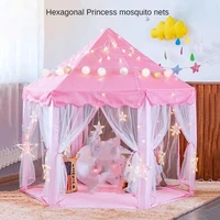 baby play house hexagonal childrens tent household portable folding toy storage parent child interaction princess castle