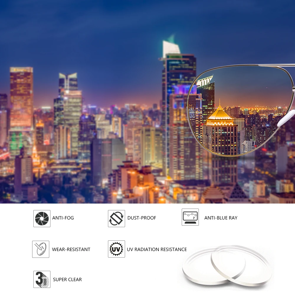 Оптические Линзы для очков BARCUR асферические линзы близорукости дальнозоркости