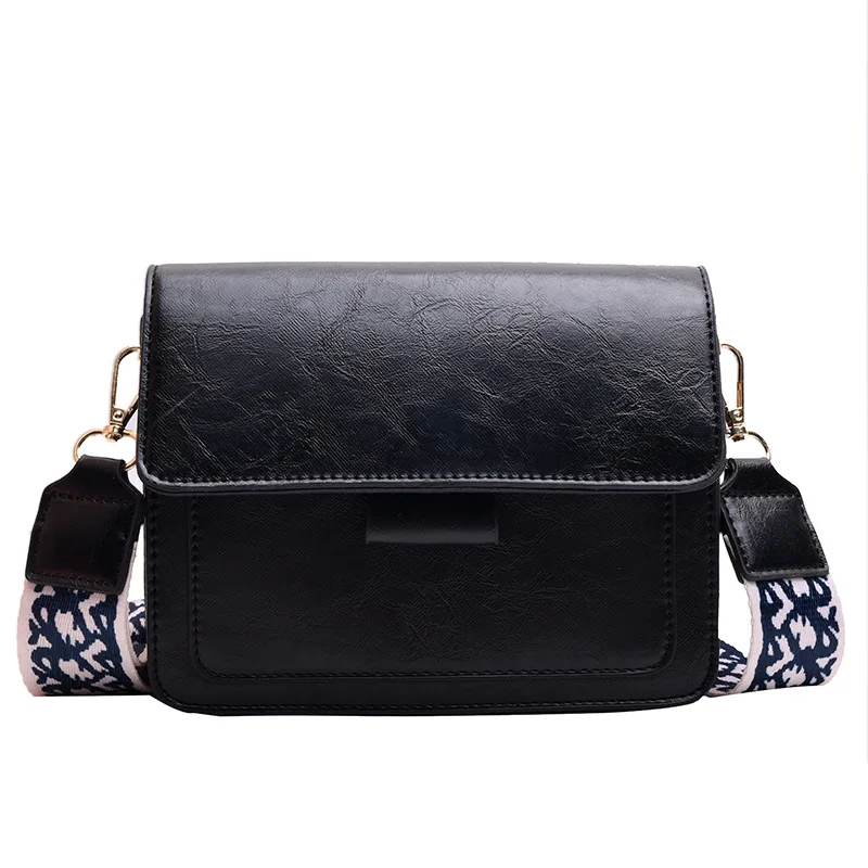 

Women 2019 New Retro Women's Handbags Women's Shoulder Diagonal Bag Temperament Pu Small Square Bag