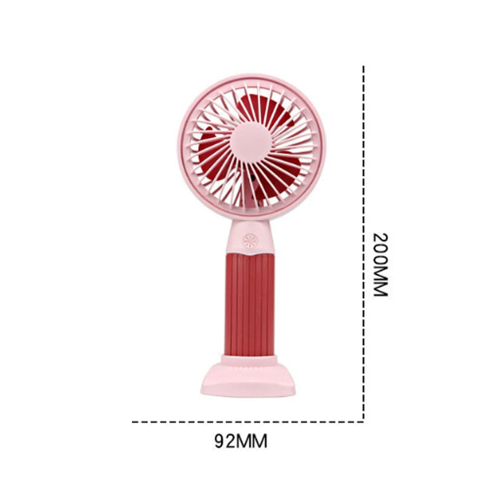 Летний кулер портативный вентилятор ручной USB перезаряжаемый Мини Складной для