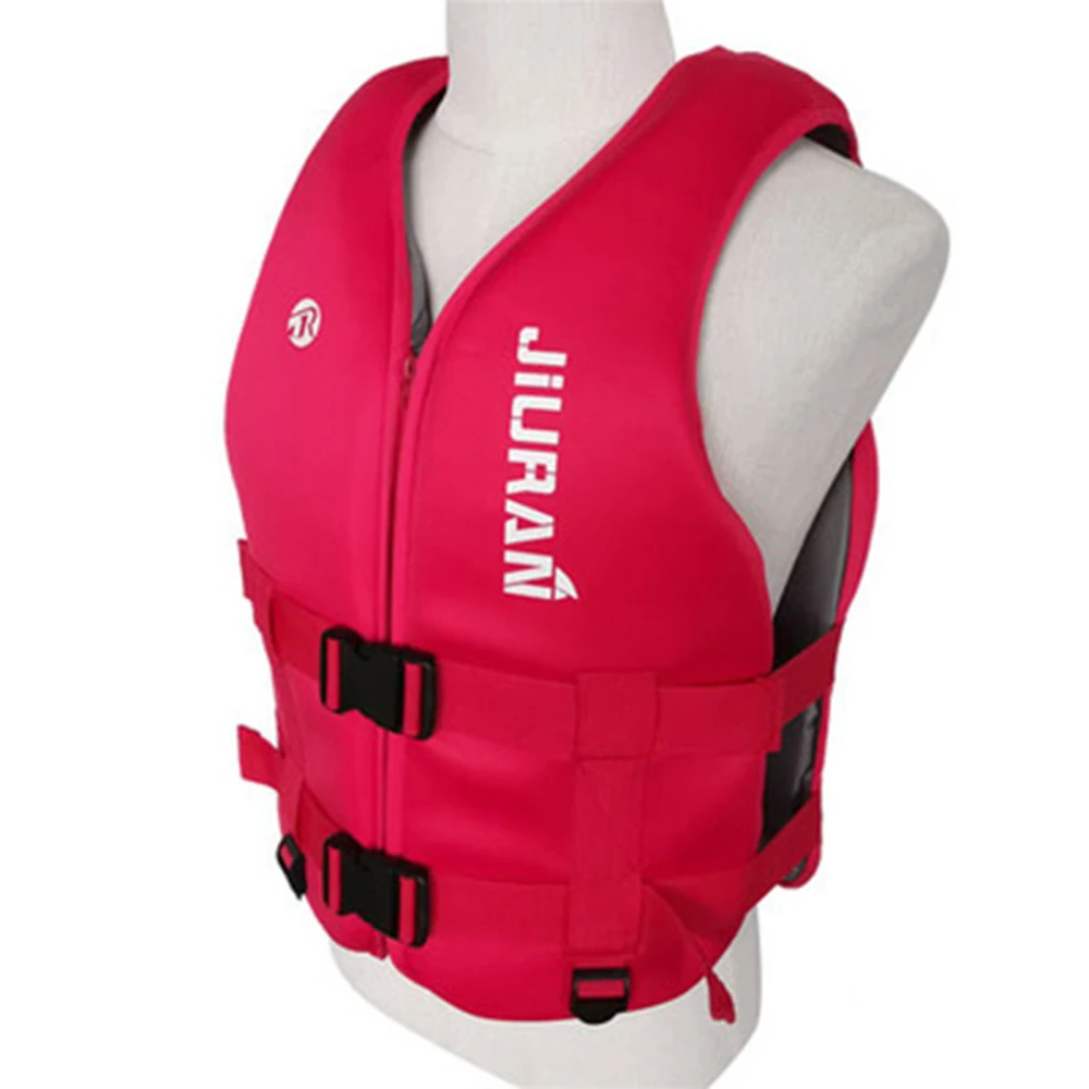 

Outdoor Swimming Boating Skiing Driving Vest Survival Suit Polyester Life Jacket for Adult Children rafting fishing vest