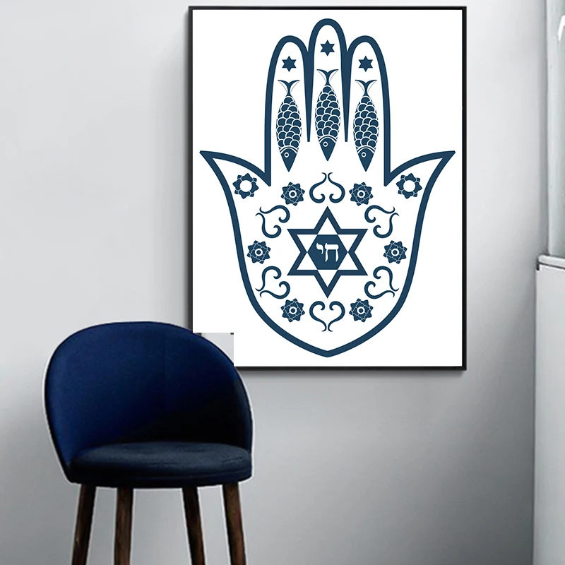 YUMEART буддийская религиозная ручная работа холст с каллиграфией живопись