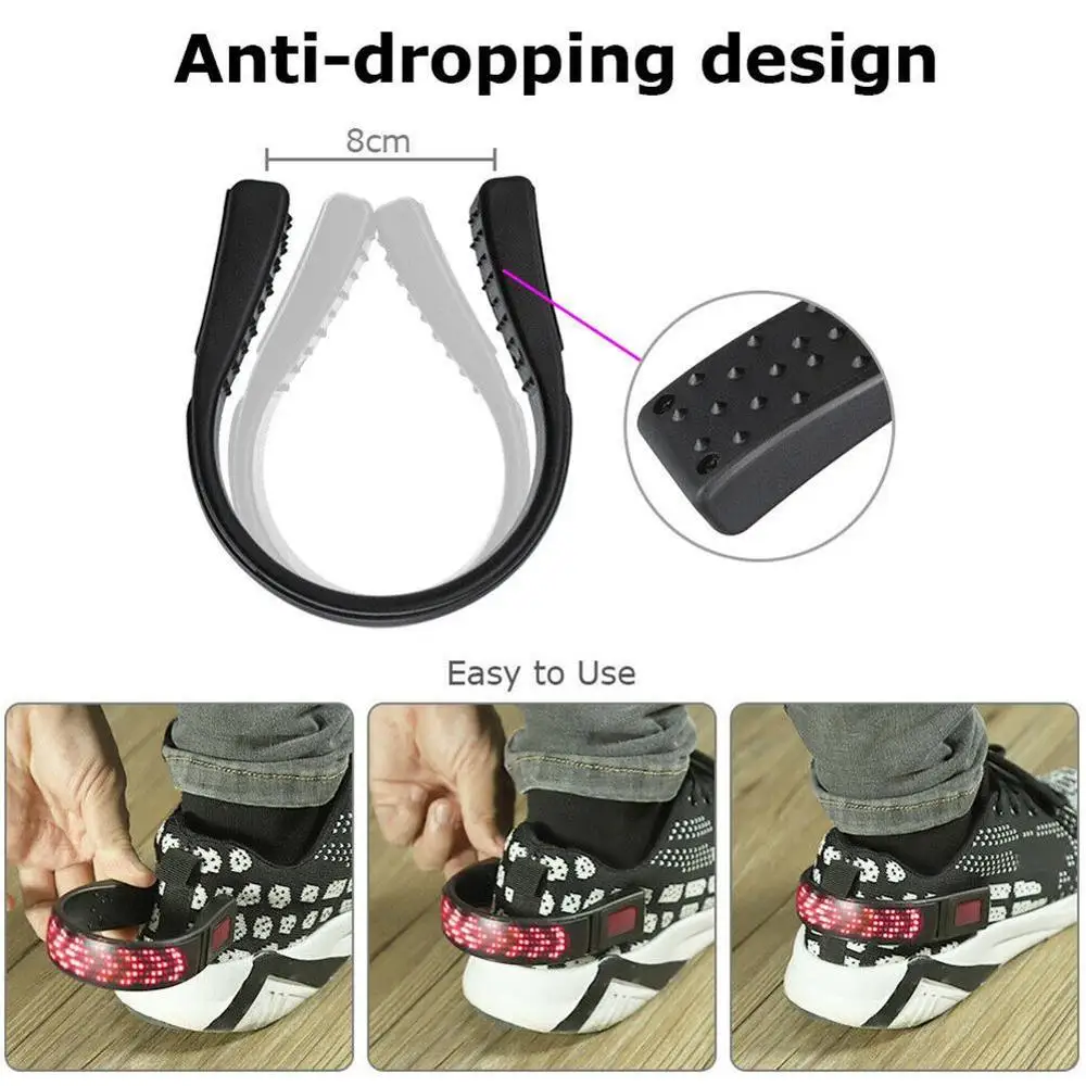 Волшебный светодиодный экран зажимы для обуви вечерние Dj led обувь зажим