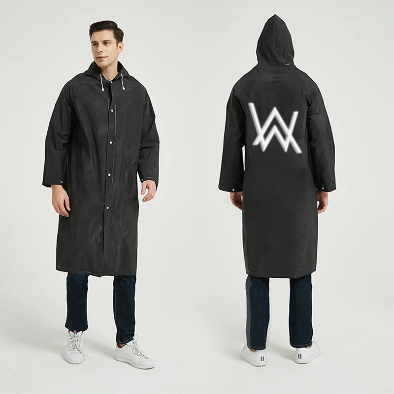 Плащ-дождевик для женщин и мужчин непромокаемый жакет-пончо водонепроницаемый