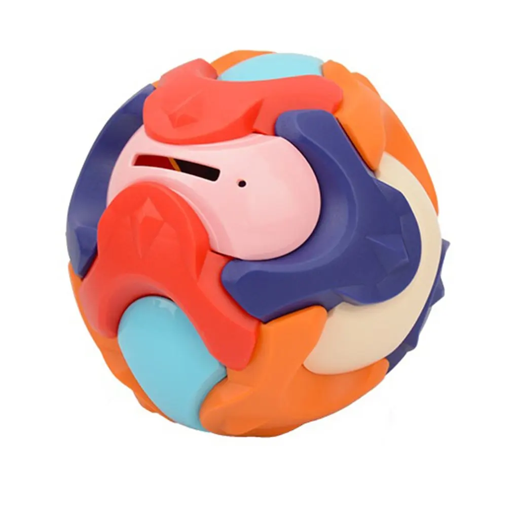 Сборный пазл строительные блоки экономить деньги шар Интеллектуальный лабиринт