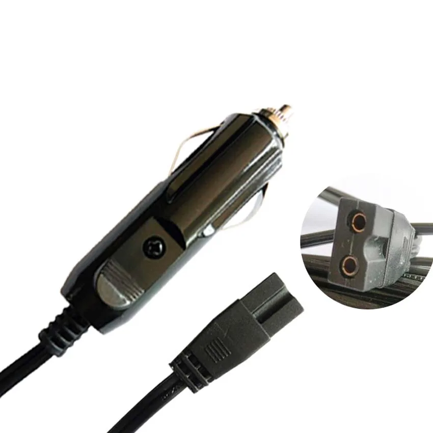 Черный кабель питания для автомобильного холодильника 1 8 м удлинитель