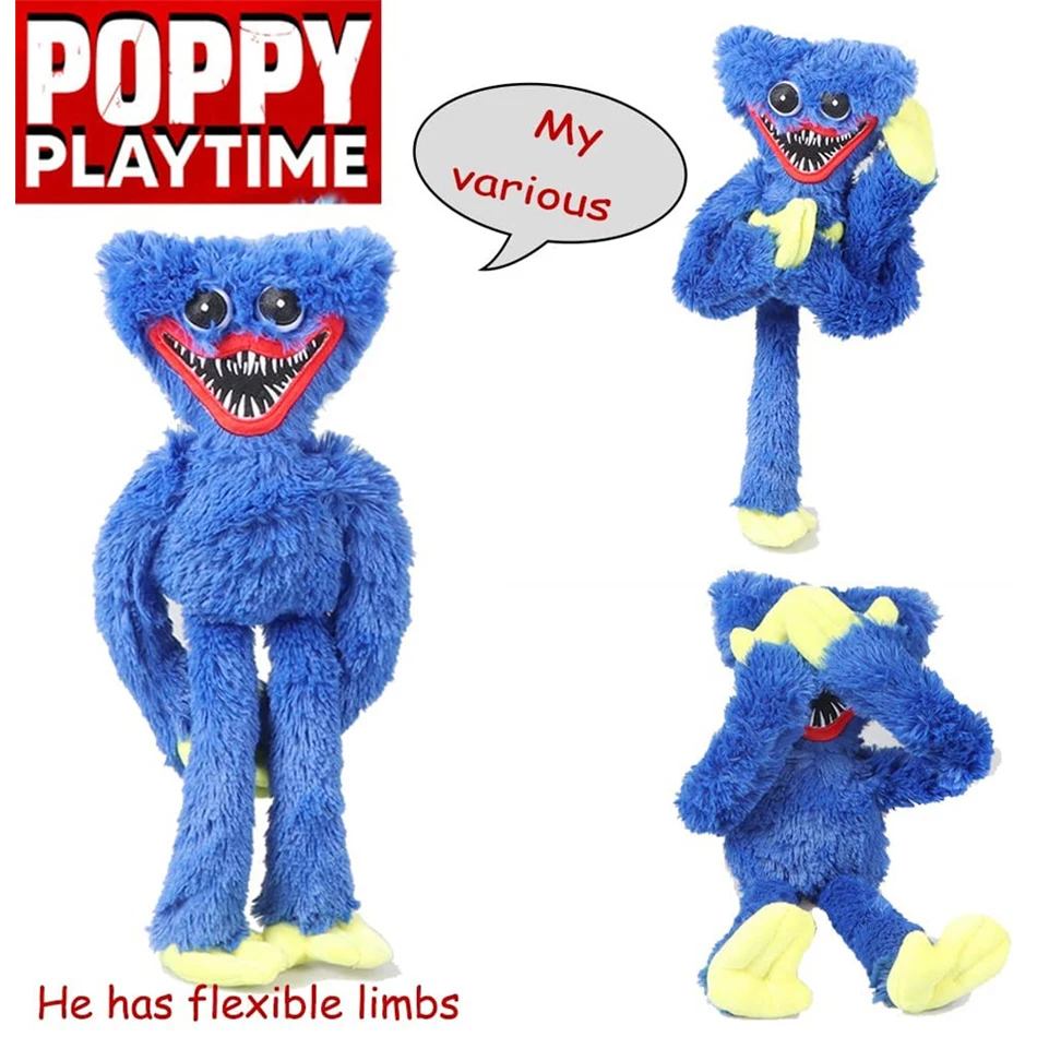 

40cm Huggy Wuggy Plush Toy Poppy Playtime Game Character Plush Doll Hot Scary Toy Peluche Toys Soft Gift Toys for Kids Christmas