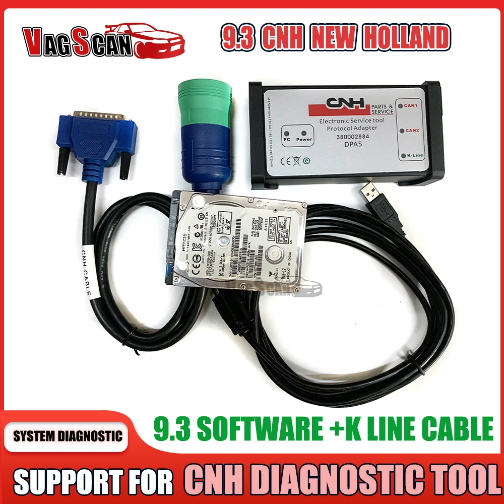 

Agriculture Diagnostic Scanner For DPA5 Kit Diagnostic Tool Protocol Adapter 5 Electronic Service Tools