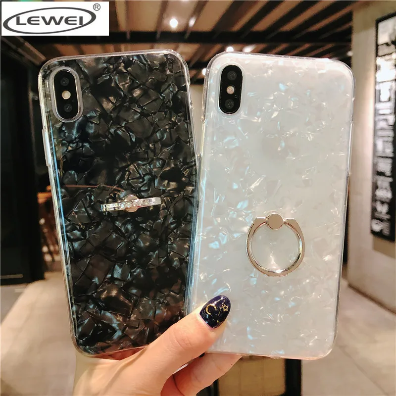 Блестящий чехол для телефона для iPhone 11 Pro 6s фотокамеры мгновенного действия 8 7 Plus X XS MAX мечта узор оболочки чехол s для iPhone XR Xs Max крышка с защитой от повреждений и кольцом держателем