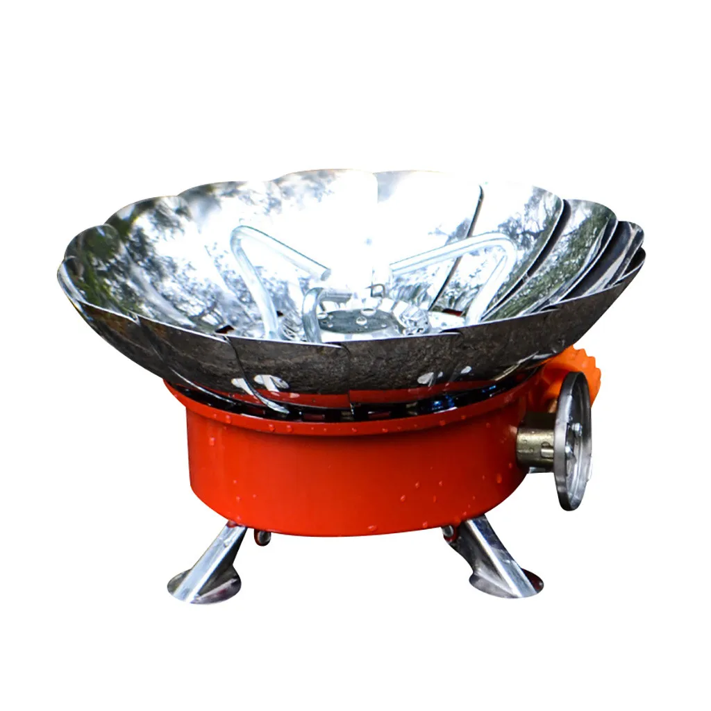 Ветрозащитная напольная газовая плита для пикника портативная альпинистская