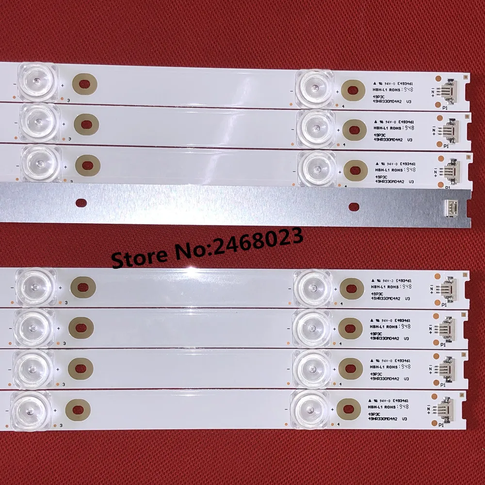 Светодиодный Подсветка для TCL 49P3 D49A620U B49A81S UD светодиодный L49P1 L49P2 4C LB4904 HR07J 49HR330M04A2 V3