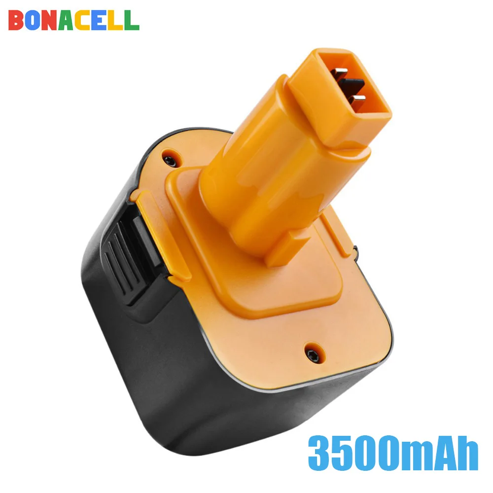 3500mAH 1PACK Bonacell 12V 3500mAh для Black& Decker PS130 PS130A аккумулятор для электроинструмента A9252 A-9252 A9275 A-9275 A9266 - Цвет: 3500mAH 1PACK