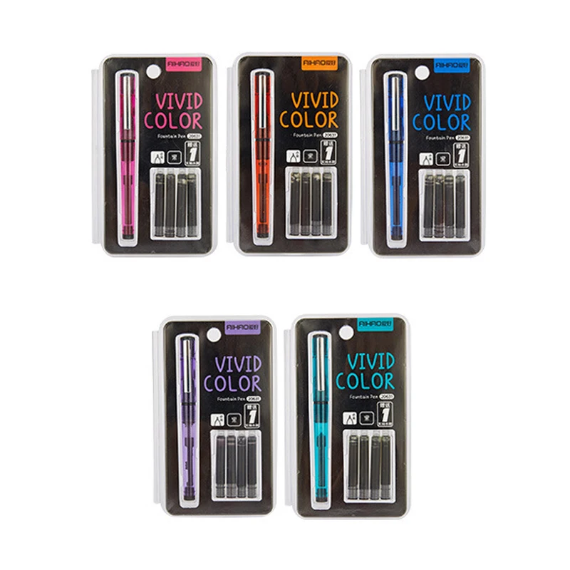 Ручка с чернилами piston dual ues модный новый стиль легкие подарочные авторучки