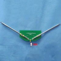 1pc v dipole telescopic aerial 120 degree dipole pull rod antenna 78m 1ghz sma header for am fm radio receiver j2p5
