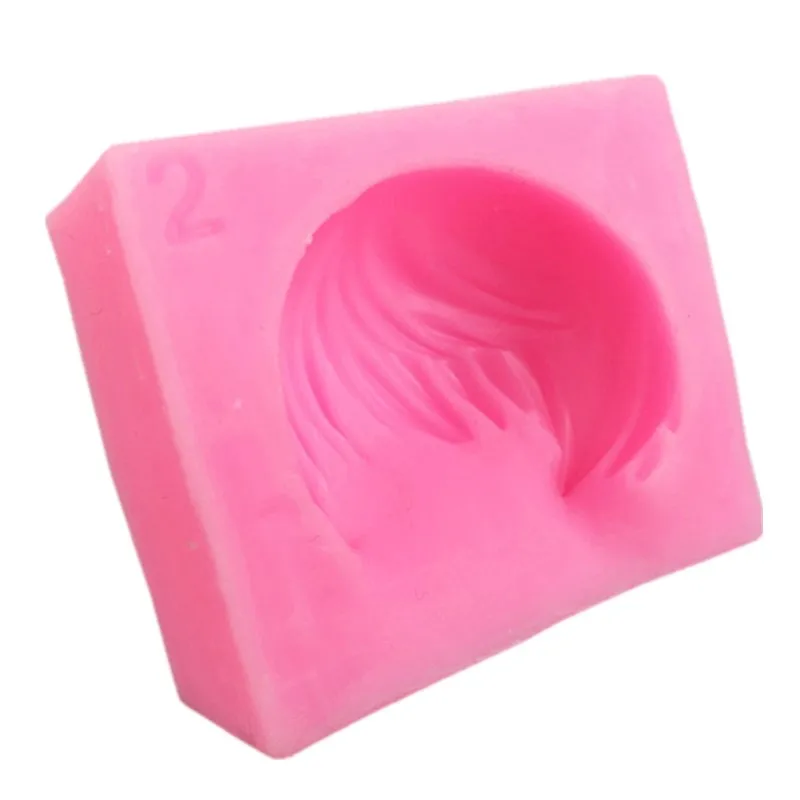 DIY Новая форма для коротких волос силикагель технология fudge шоколадного торта