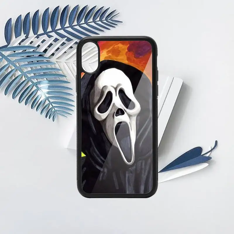 

Scream Ghostface horror movie Phone Case PC for iPhone 11 12 pro XS MAX 8 7 6 6S Plus X 5S SE 2020 XR