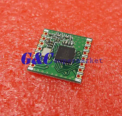 Беспроводной трансивер RFM69CW HopeRF 868 МГц с RFM12B совместимым отпечатком пальца |